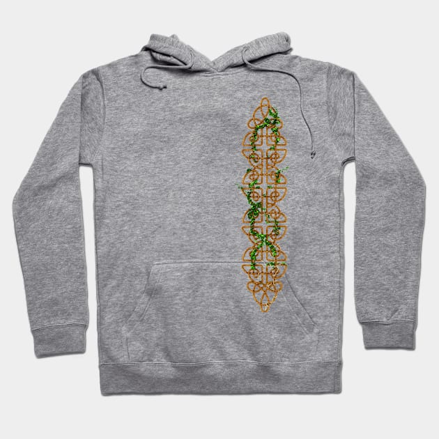 Celtic Knot Strip Hoodie by macdonaldcreativestudios